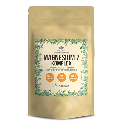 Magnesiumpulver von Naturalie Bioverfügbares Magnesium für die Gesundheit