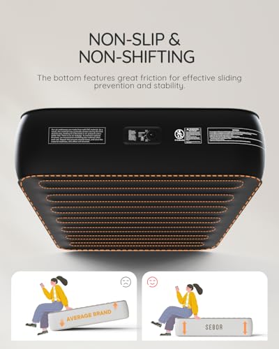 X-Long Twin Air Mattress with Built in Pump, Height 13\" Durable Queen Airbed, Suit for Home & Guests,Travel Air Mattress Twin XL for Adults,Inflatable Travel Bed,330lb MAX(Black Grey)