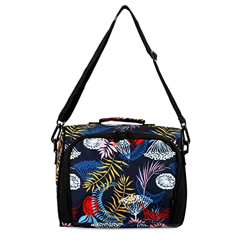 Image of J World Casey Womens Lunch Bag. Cute Insulated Lunch-Box for Teen Girls, Botanic