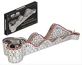 Coasterdynamix 3-D Snap-Together Marble Rollercoaster Wooden Model Kit - Marble Rolling Building Puzzle Kit for Adults and Kids, Toy Puzzles and Mini Craft Decor Models for Jigsaw Assembly Projects
