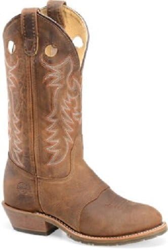 double h ostrich boots