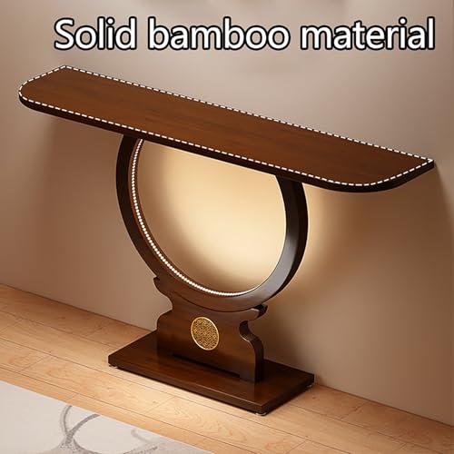 Mesa consola para sofá estrecha de pasillo y mueble recibidor 80cm 3