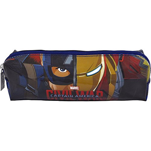 Estojo Simples Capitão América Clash Guerra Civil - Xeryus
