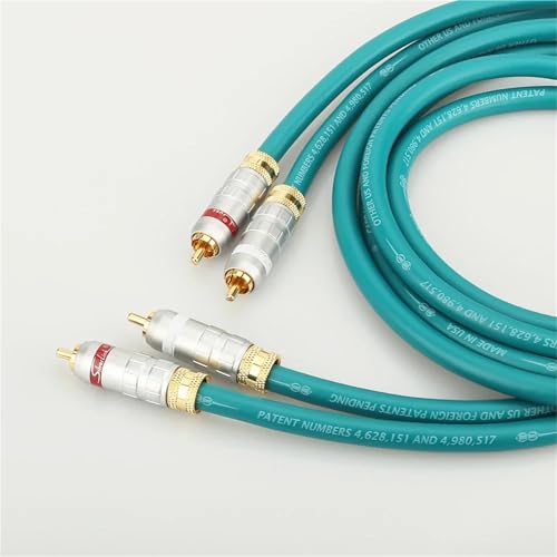Cable de audio RCAA para sonido HiFi 0.5m miniatura 5
