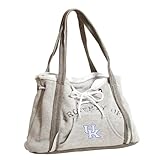Littlearth Womens NCAA University of Kentucky Hoodie Purse, Grey, 9.5” x 15.5” x 4”