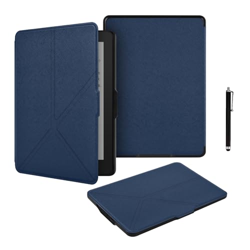 6C` Kindle Paperwhite  5/6/7 pX܂肽݃P[XA2012/2013/2015 [Xfԍ EY21 & DP75SDIA^b`XN[ytAh