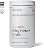 Momentous Proteína de Suero Aislada de Pastoreo en Polvo, 20g, Sin Sabor | Apoya Músculo Magro y Recuperación, Enzimas ProHydrolase, Certificado NSF para Deporte, No Transgénico y Sin Gluten (25 Porciones) 25 Porciones (Paquete de 1) 4