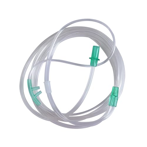 Image of Nasal Cannula For Oxygen with Soft Touch, Universal Connector for Adults Nasal Cannulae for Oxygen Concentrator (2 Meter, Pack of 2)