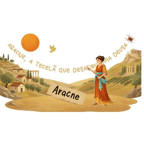 Aracne &mdash; A tecel&atilde; que desafiou uma deusa | mitologia grega para crian&ccedil;as
