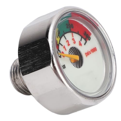 Bottle Pressure Gauge Stainless Steel Glow in the Dark Accurate Indicator for Diving Enthusiasts