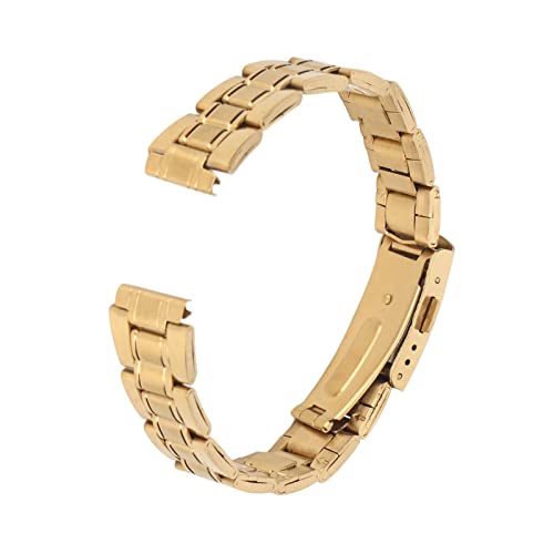 Bracelet montre acier inoxydable doré maillons robustes chic