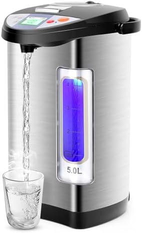 ARLIME 5L Hot Water Dispenser, Electric Water Kettle with 3-way D...