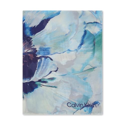 Calvin Klein Floral Chiffon Lightweight Wrap Scarf2