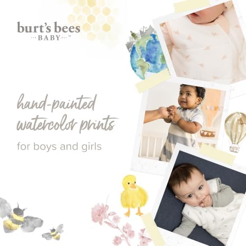 Burt's Bees Baby Organic Beekeeper Infant Wearable Blanket, Unisex Swaddle — view 6