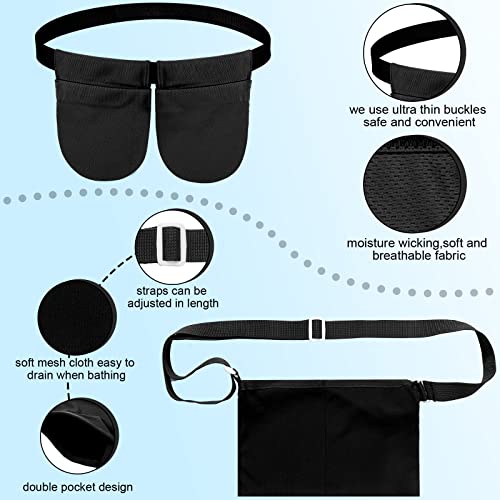 3 Pcs Mastectomy Recovery Shirt Set With Surgical Recovery Shirt Mastectomy Drainage Drain Pouch Post Surgery Recovery Support Patient Care Kit For Post Operative Drain Holder Mastectomy For Women #TOP2