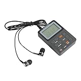 Puce de traitement du numérique : la mini radio utilise une excellente puce de traitement du numérique pour une réception plus stable et une meilleure réception dans les emplacements de plus faibles. La gamme de fréquences est FM 87-108MHz, AM 520-1710KHz.