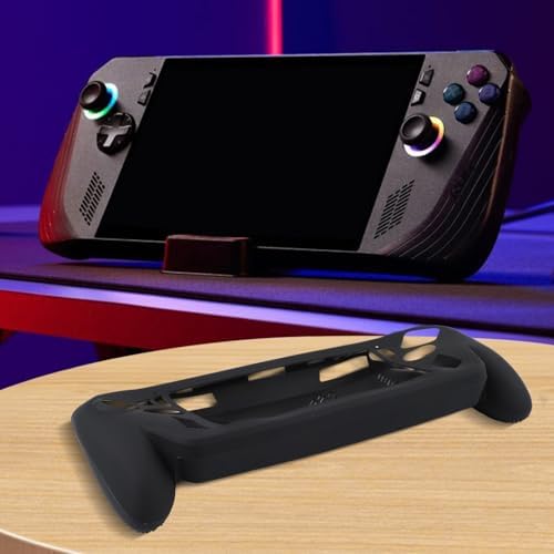 ROG Ally-X Uyumluluğu için Xbox Konsolu için Koruyucu Silikon Kılıf Güvenilir Oyun Sistemi Savunması için Darbeye Dayanıklı Tasarım (Siyah) - Görsel 7