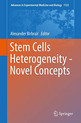 Buy Stem Cells Heterogeneity - Novel Concepts — BookShops.in