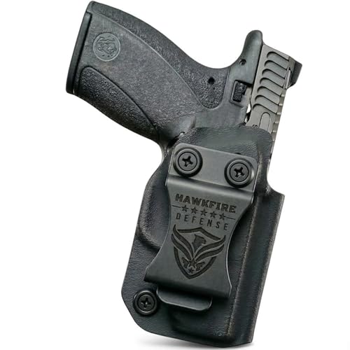 Fit for Smith & Wesson Bodyguard 2.0 IWB Holster - Concealed Carry Inside Waistband Holster, Slim & Secure Fit, Click Reholster, Durable & Lightweight Design - Made By HAWKFIRE