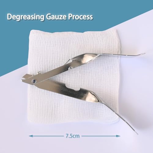 Skin Staple Removal Kit, Includes Staple Remover and Gauze Sponge, Steriled, Ideal for Hospitals and Clinics (5)