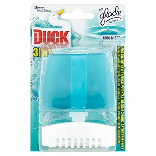 Duck 3-in-1 Toilet Rimblock Refill, Cool Mist, 55ml
