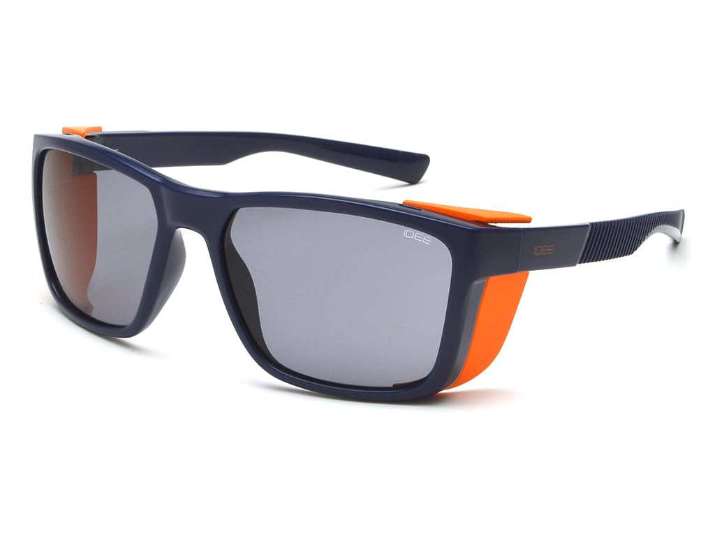 IDEE 100% UV Protected Sunglasses for Men with Polycarbonate frame |Large| IDS3076