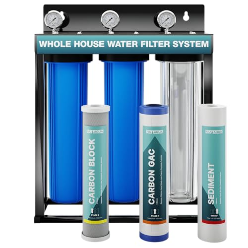 Nu Aqua 3-Stage Whole House Water Filter System