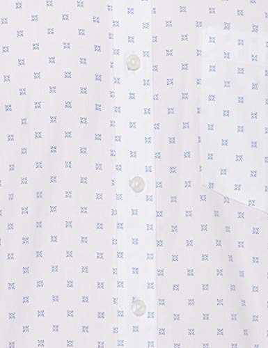 Image of Amazon Brand - Symbol Men's Printed Regular Casual Shirt (AW20-SYM-FS-AOP White 7 48)