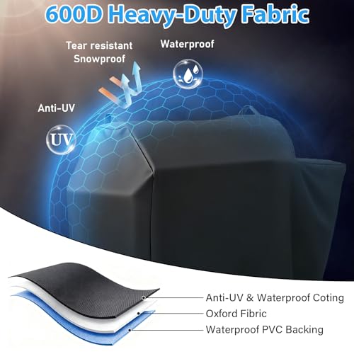Image of Utheer Grill Cover for Rec teq RT-590, Deck Boss 590 /800 /900 & RT-700