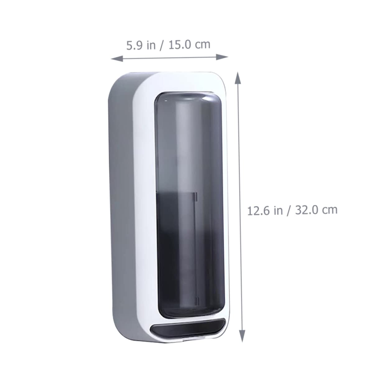 Organizer da Parete per Cucina Struttura a Scomparti e Vassoio Sgocciolante, Porta Posate in Rigida e Polistirene, per Utensili da Cucina