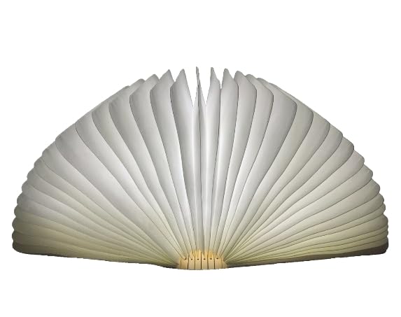 LED Book Light Lamp, USB Rechargeable, Foldable Design, Desk and Bedside Lighting