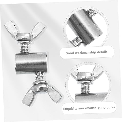 Artibetter 4 Pçs Corda De Fio Borboleta Fivela Fio Corda Parafuso Braçadeira Braçadeira De Fio Para