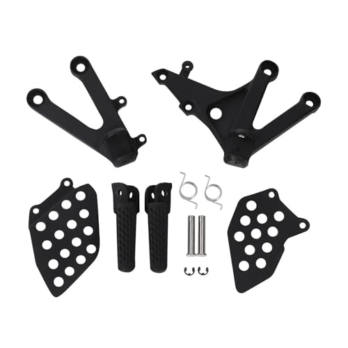 Support repose-pieds avant moto CBR600RR 2007-2024 sable noir