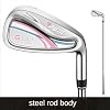 Nuevo-Golf-Club-Iron-Hierros-de-golf-para-mujer-7-con-eje-de-acero-o-carbono-para-Lady-Golf-Clubs