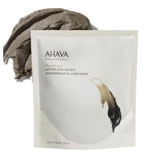 AHAVA Natural Dead Sea Mud for Body, 13.6 oz