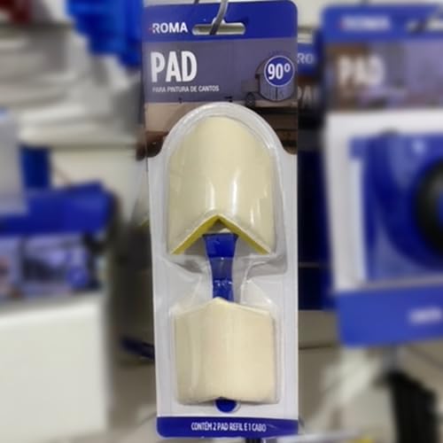 Pa para Recorte em Pintura + Pad para Pintura de Cantos + Refil com 2 Unidades - Trincha/Pincel