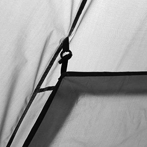 Miniatura 6 de Yourgear Tienda Ravello 400 Tipi Para 4-6 Personas Tienda Familiar Altura Suelo Cosido Impermeable 5000 Mm Gris Azulado