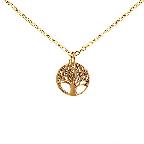 Collier court Sanskrit et zircon, le bijou idéal pour illuminer vos tenues du quotidien