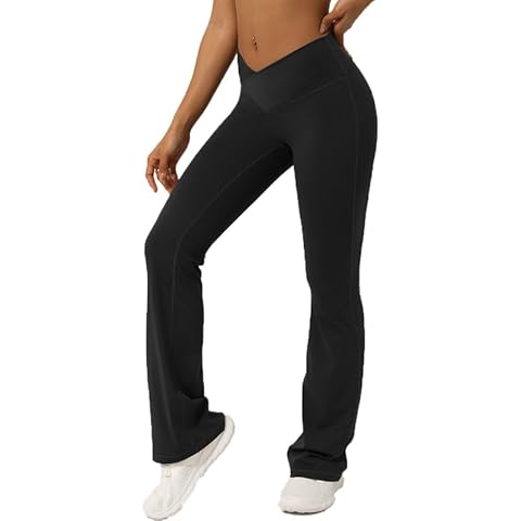 SLVWG High Waist Flared Yoga Pants Cover