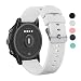 Produktbild Tencloud Ersatz-Armband für Garmin Vivomove 3S/Vivoactive 4S, Silikon, weich, für 39 mm Vivomove 3S & 40 mm Vivoactive 4S Smartwatch