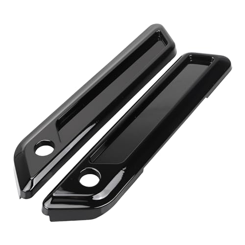 Cubiertas para bisagra del pestillo de alforja negra compatibles con Harley Touring Street Glide Electra Glide Road King Ultra Limited 2014-2023 miniatura 3