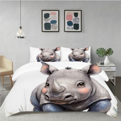 Linge de lit 220x240 cm sobre et raffiné pour chambre parentale