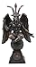 Ebros Gift Church of Satan Sabbatic Goat Idol Baphomet Resin Statue Satanic Occultic Illuminati The Horned God Goat of Mendes Altar Sculpture Figurine (6.5" Tall Bronze Patina)