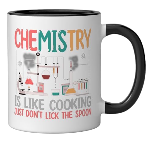 Taza de cerámica Chemistry Is Like Cooking 11 oz miniatura 2