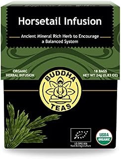 Buddha Teas Horsetail Tea - Kosher, Caffeine-Free, GMO-Free - 18 Bleach-Free Tea Bags multi 24g