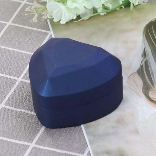 Image of Ring Box with LED Light-Blue