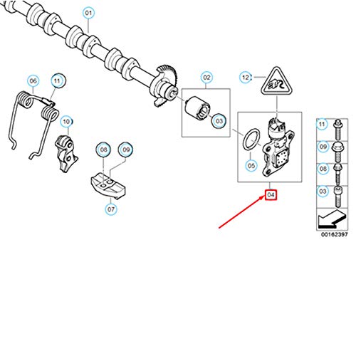 Sensor de posição do eixo da câmera Entweg, eixo excêntrico de substituição para 325i 325xi 328i 328