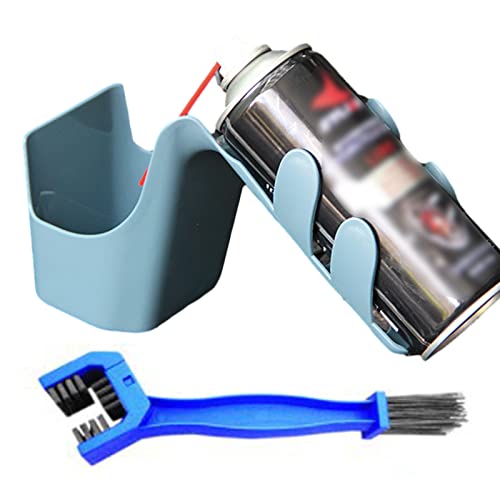 Geteawily Scatola per la Pulizia della Catena del Motociclo – Spazzola per la Pulizia della Moto – Strumento di Pulizia della Catena – Spazzola Catena per Moto Kit di spazzole di Pulizia