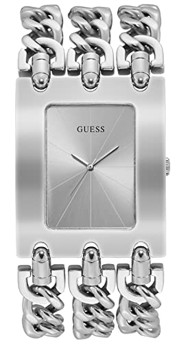 Price comparison product image Guess Women's Analogue Quartz Watch with Stainless Steel Strap W1274L1