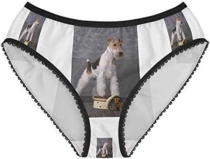 DogsMakeMeHappy Dog And Gift Boxes Panties, Dog And Gift Boxes Underwear, Briefs